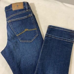 U.S. Polo Assn. Blue Skinny Jeans with Distinctive Stitching